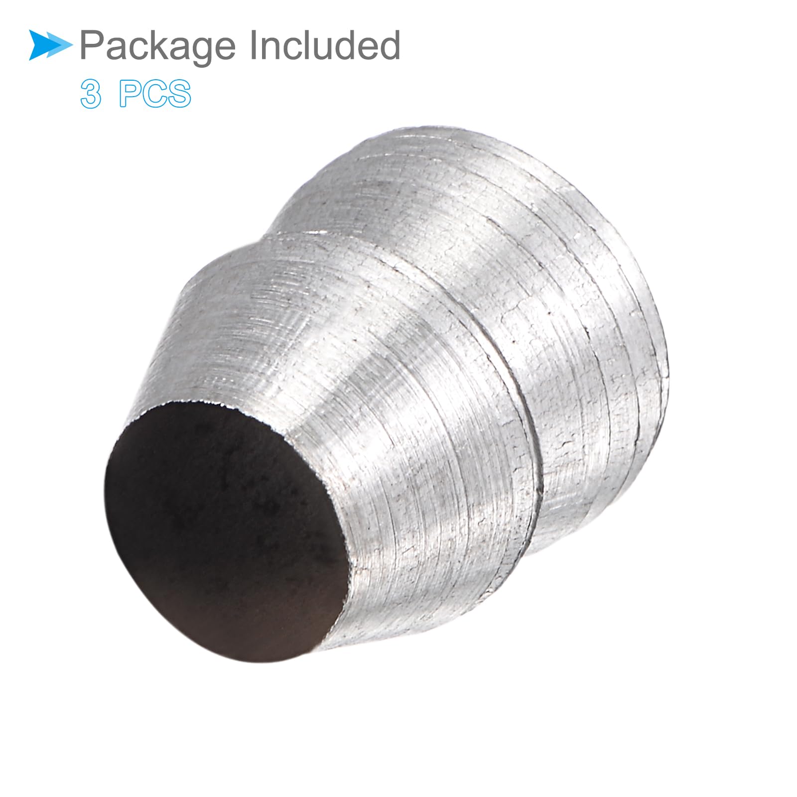 Cunei per Manico a Martello, Diametro 11mm, Kit in Acciaio Al Carbonio per Prevenire Spaccatura Manico Martello - (Applicazioni: per Asce e Martello), 3 Pezzi
