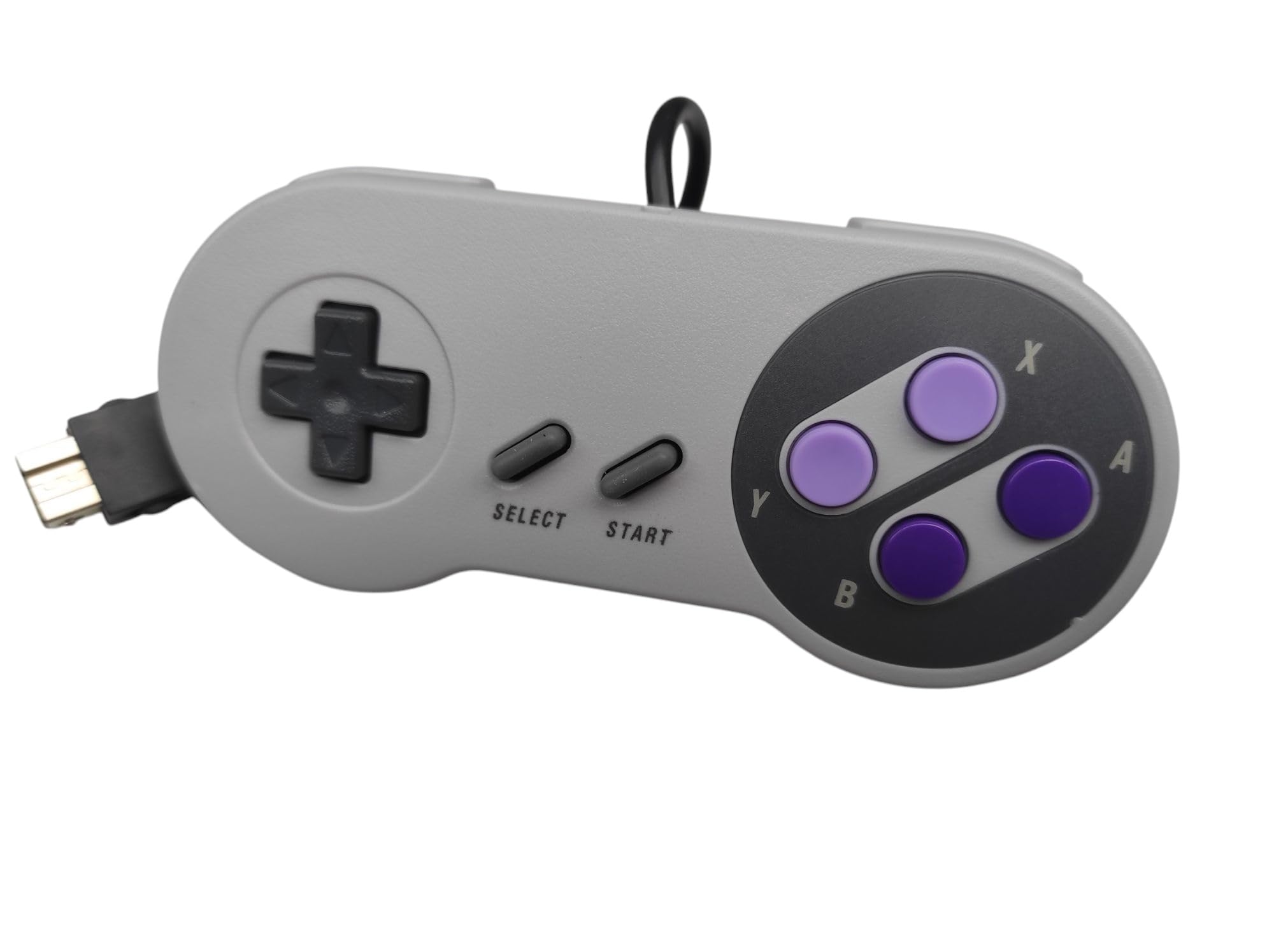 Link-e : 2 X Manette de Jeu Compatible avec la Console Super Nintendo Snes Mini Classic Edition