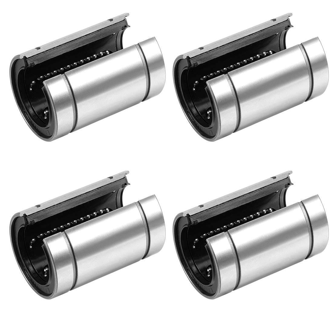 uxcell LM25UUOP Linear Ball Bearings Open Type, 25mm Bore Dia, 40mm OD, 59mm Length (Pack of 4) — Amazon image 8