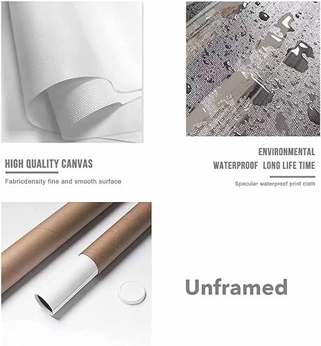 Miniatura 8 de QQLADY Arte de pared de bisonte, arte de búfalo, arte de pared de búfalo, impresiones de búfalo, decoración inspirada en la naturaleza, decoración