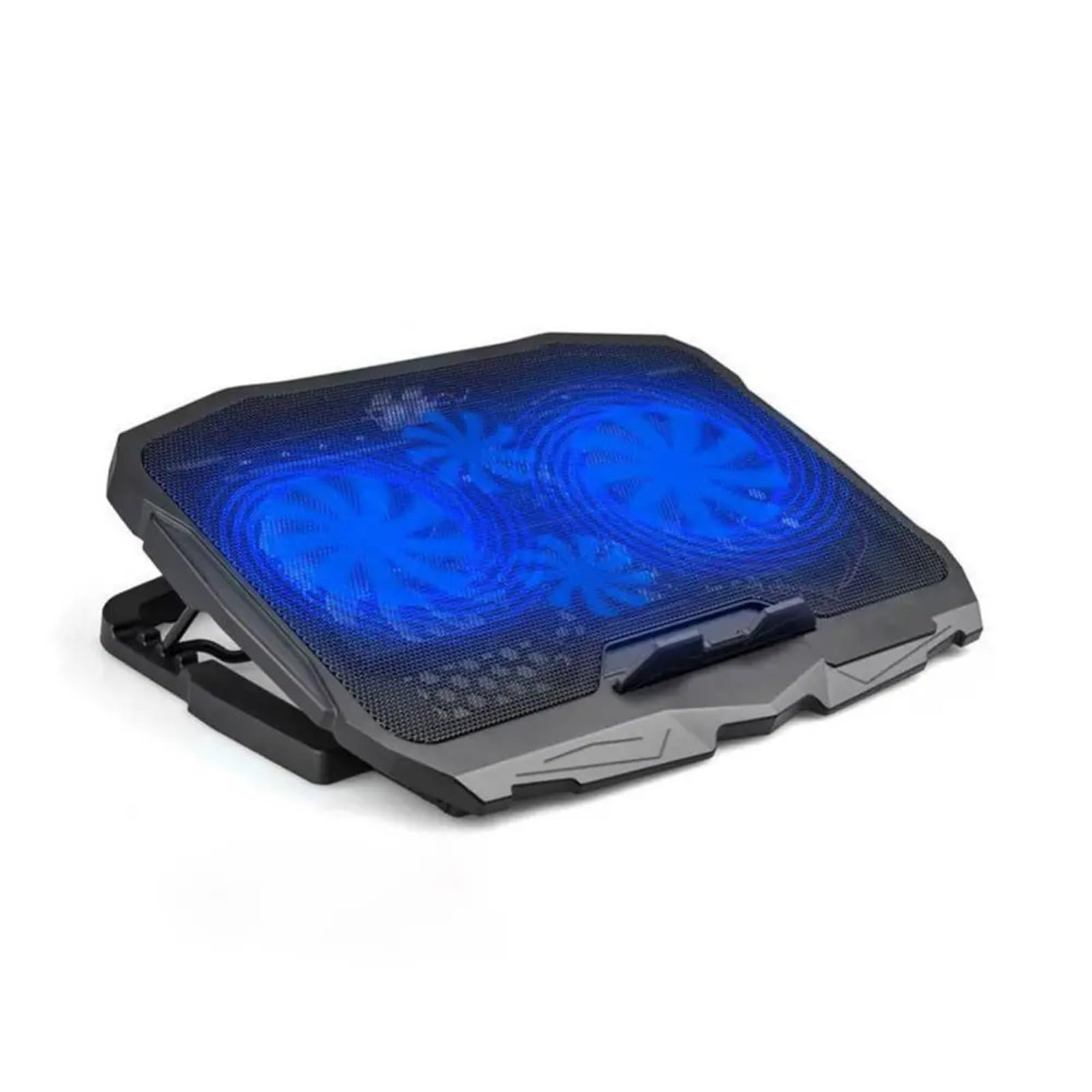 plateau de refroidissement aptop Ordinateur Portable Refroidissement 2 Ports USB Ventilateur De Refroidissement Support Pour Ordinateur Portable Carnet Deavec Lumière Ventilé pour Ordinateur Portable(