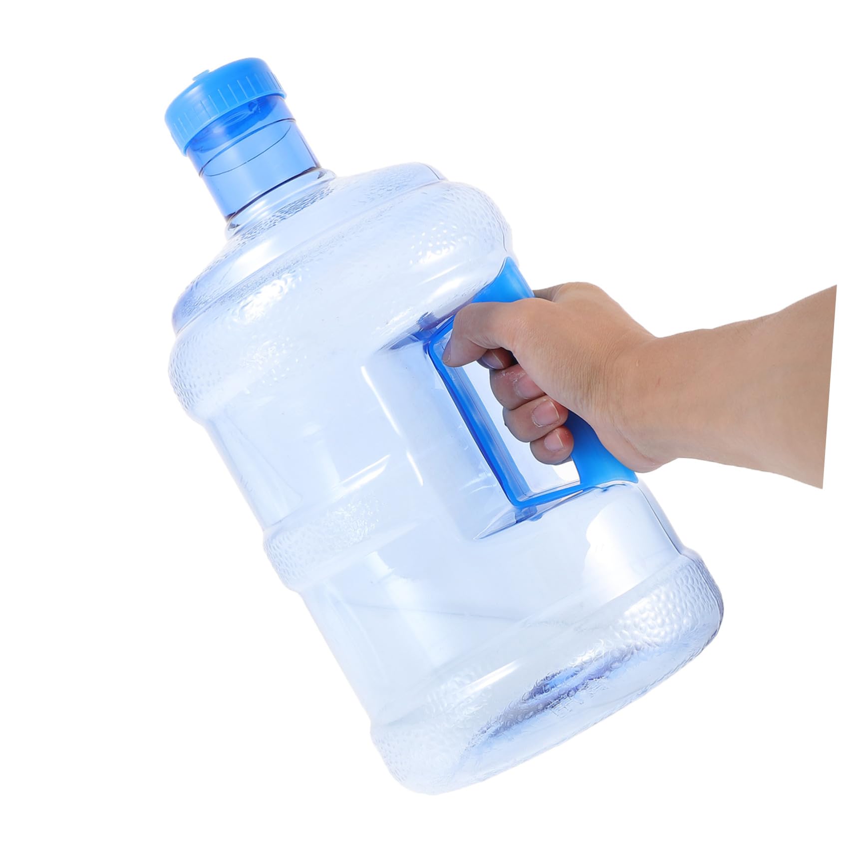Wasserflasche Blau 5 Liter mit Griff PC und Schraubverschluss