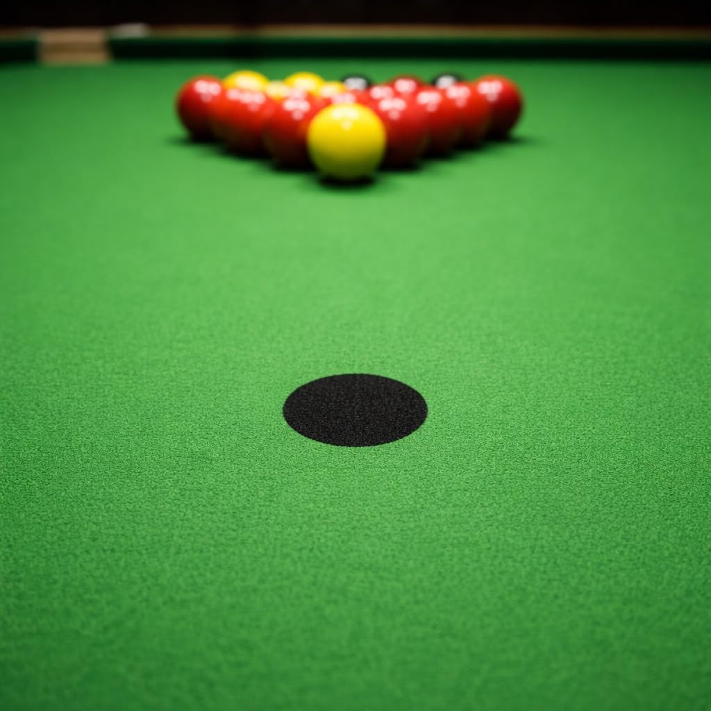 Stół bilardowy Kropki, naklejka bilardowa White Ball Locator Akcesoria bilardowe