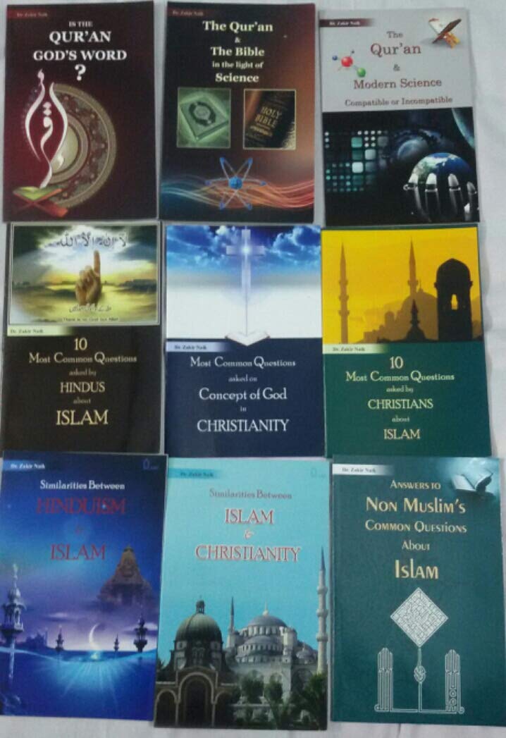 dr-zakir-naik-complete-9-book-set-in-english-dr-zakir-abdul-kareem