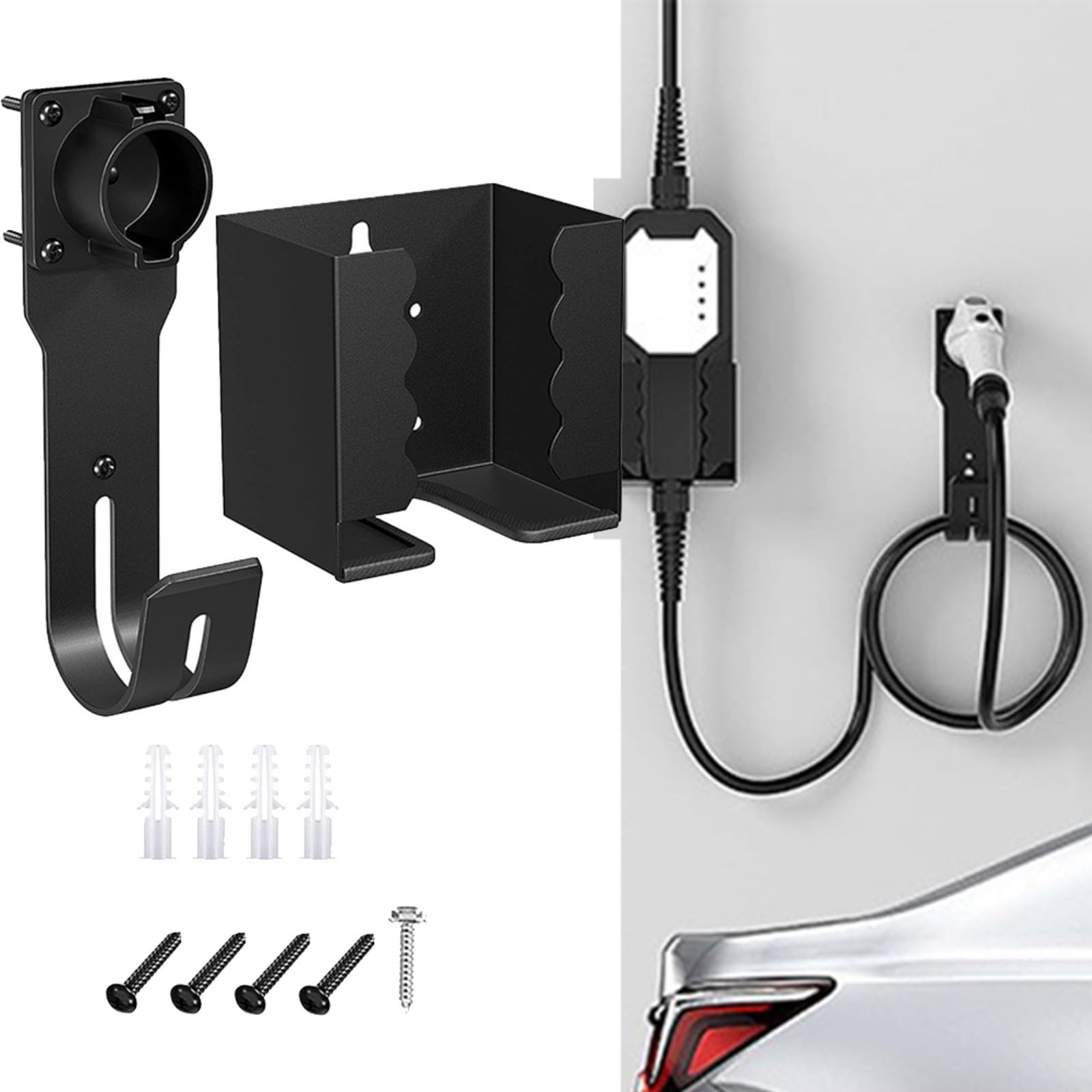 Supporto per caricabatterie per auto elettrica J1772 Plug EV