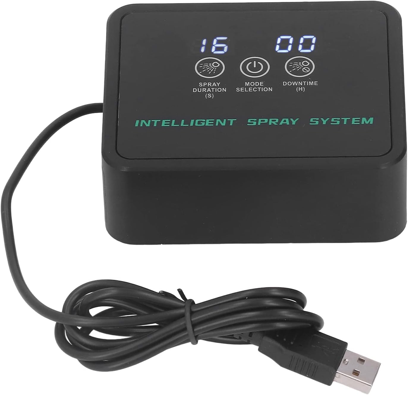 Smart Reptile Atomizer ABS Plastic Electronic Reptile Humidifier 360 Degree Rotatable Nozzle Fogger Sturdy Durable Atomizer and Used and Made Premium Material the ABS