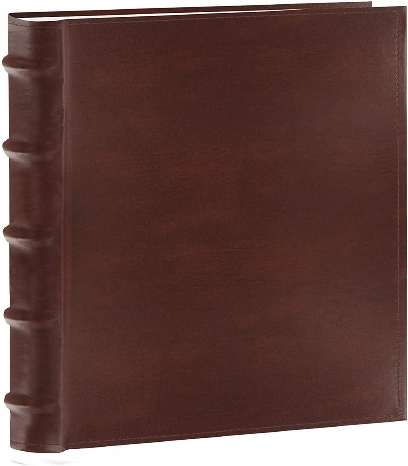 CLB-257/BN 200-Pocket European Bonded Leather Photo Album for 5 by 7-Inch Prints, Brown