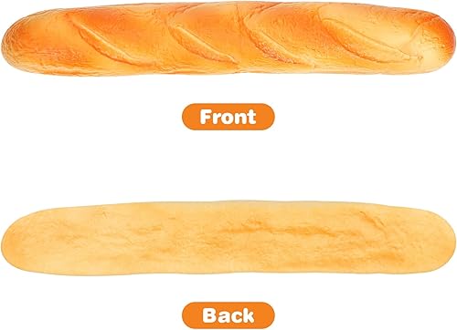 Miniatura 8 de NOLITOY Pan artificial de simulación de simulación realista de pan francés para exhibición