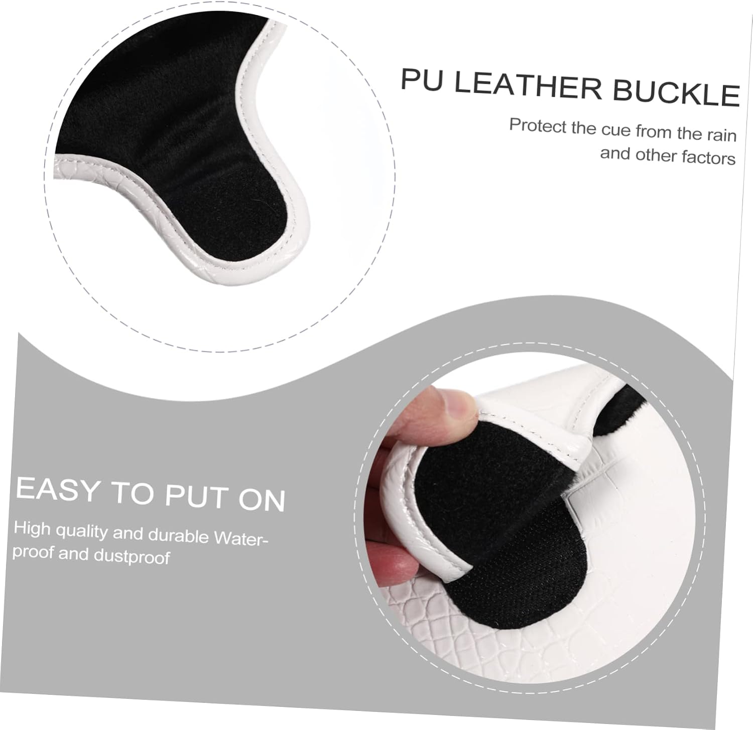BESTonZON Golf Putter Cover Pu Protective Sleeve for Lightweight Design to Prevent Damage During Travel Stylish Fits