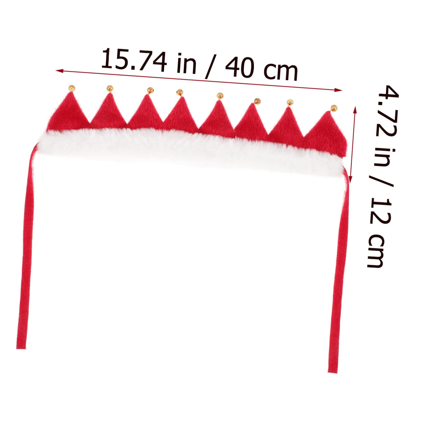 Sosoport 4stücke Pet Christmas Collar Mit Glöckchen Für Hunde Und Katzen Festliche Weihnachtsdekoration Für Haustiere Verstellbar Und Langlebig Für Feiertage Und Fotosessions