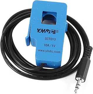 uxcell SCT-013-010 1M 3.5mm Output Cord Split-core Current Transformer 10A 1V