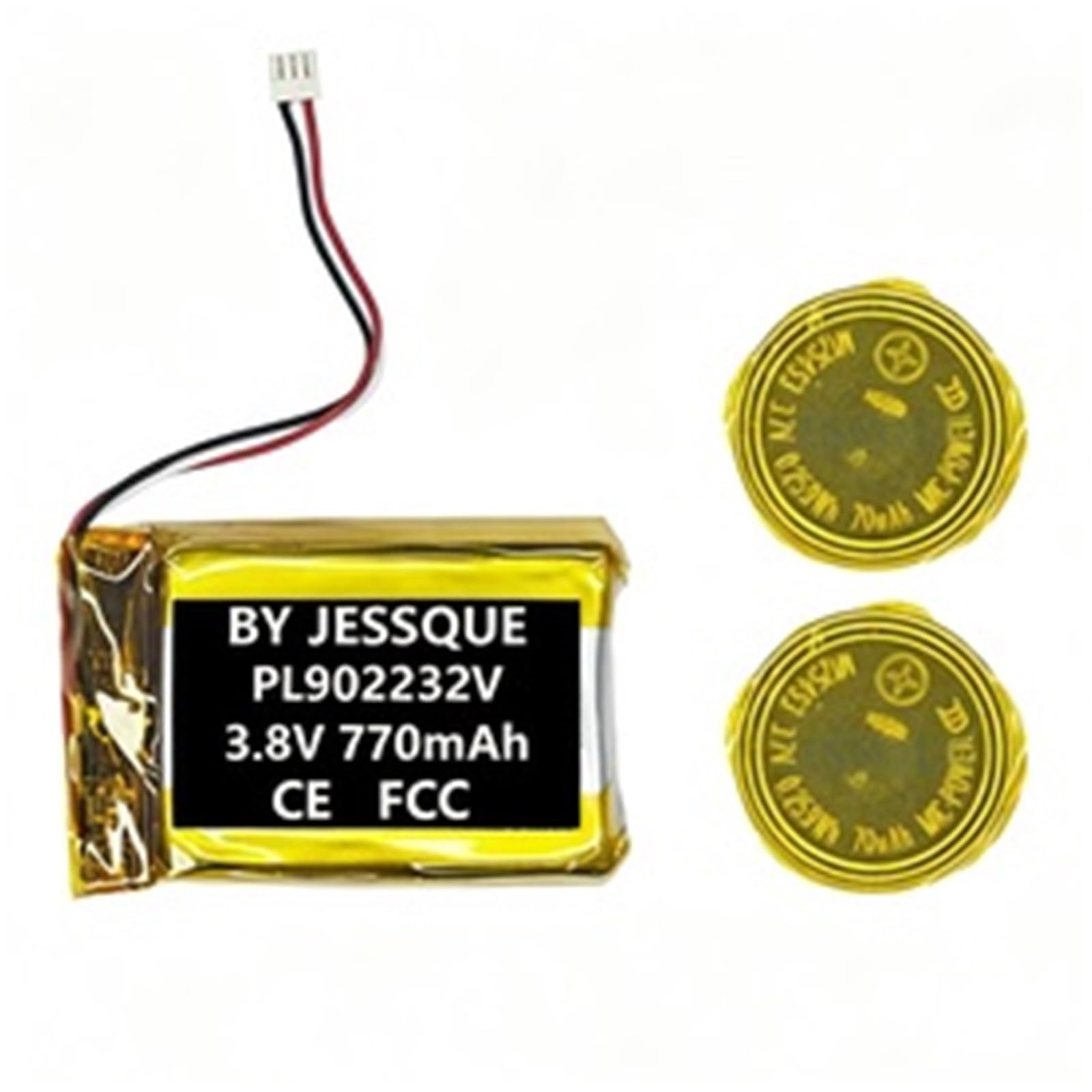 Batterie PL902232V 241031 770mAh 2,93Wh Cellule écouteurs