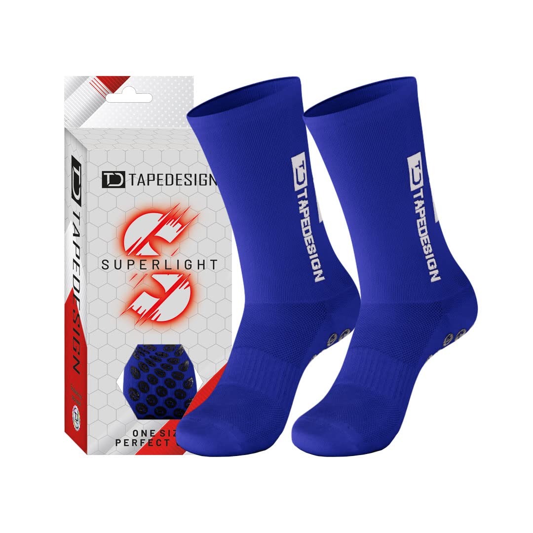 Tapedesign Unisex Superlight Socks, blue, One Size