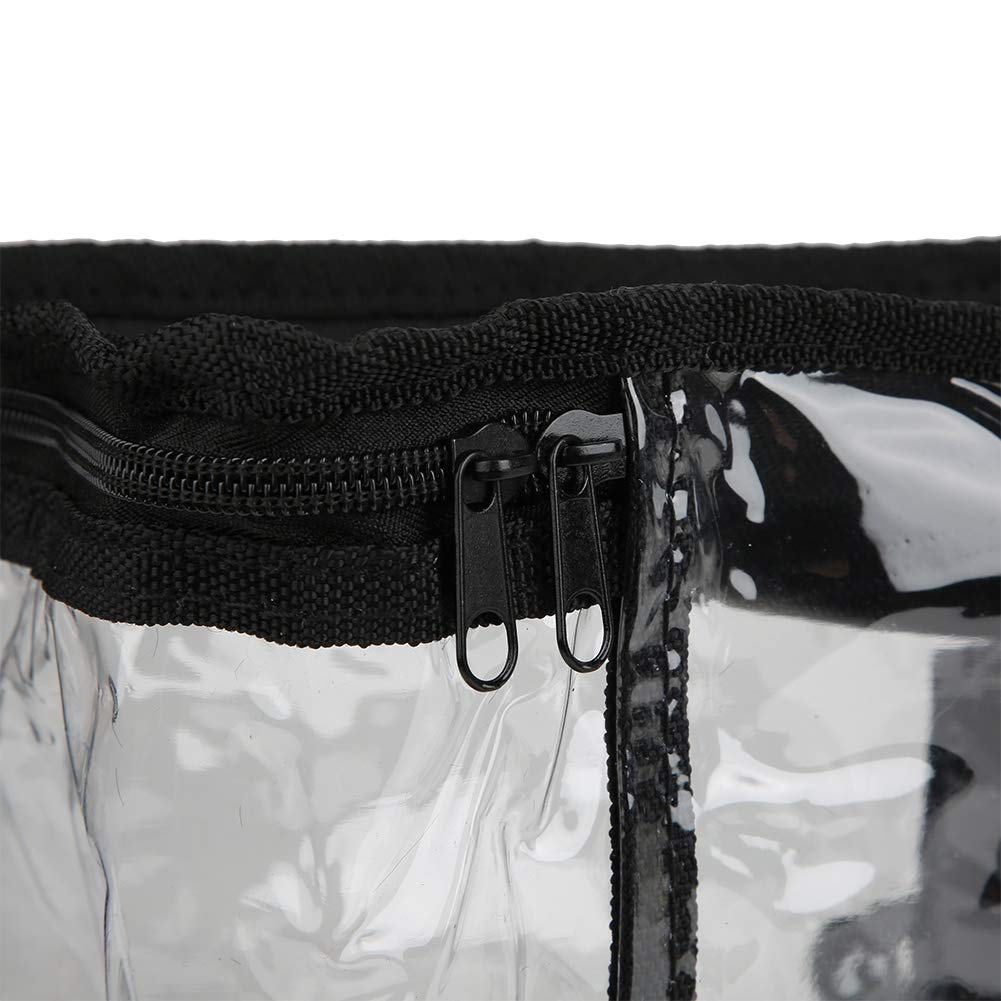 Sac De Transport De Livre, Sac De Rangement Transparents, Pochette a Livre, Organisateur De Stockage De Sac De Portable De Grande Capacité, pour la Collection D'outils Ménagers De Livre De CD
