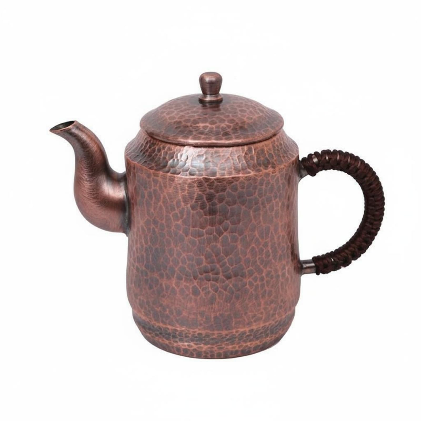Amazon | Jinhxofs 紫銅茶壺 保温性 銅茶作り壺 注ぎやすい 500ml茶壺