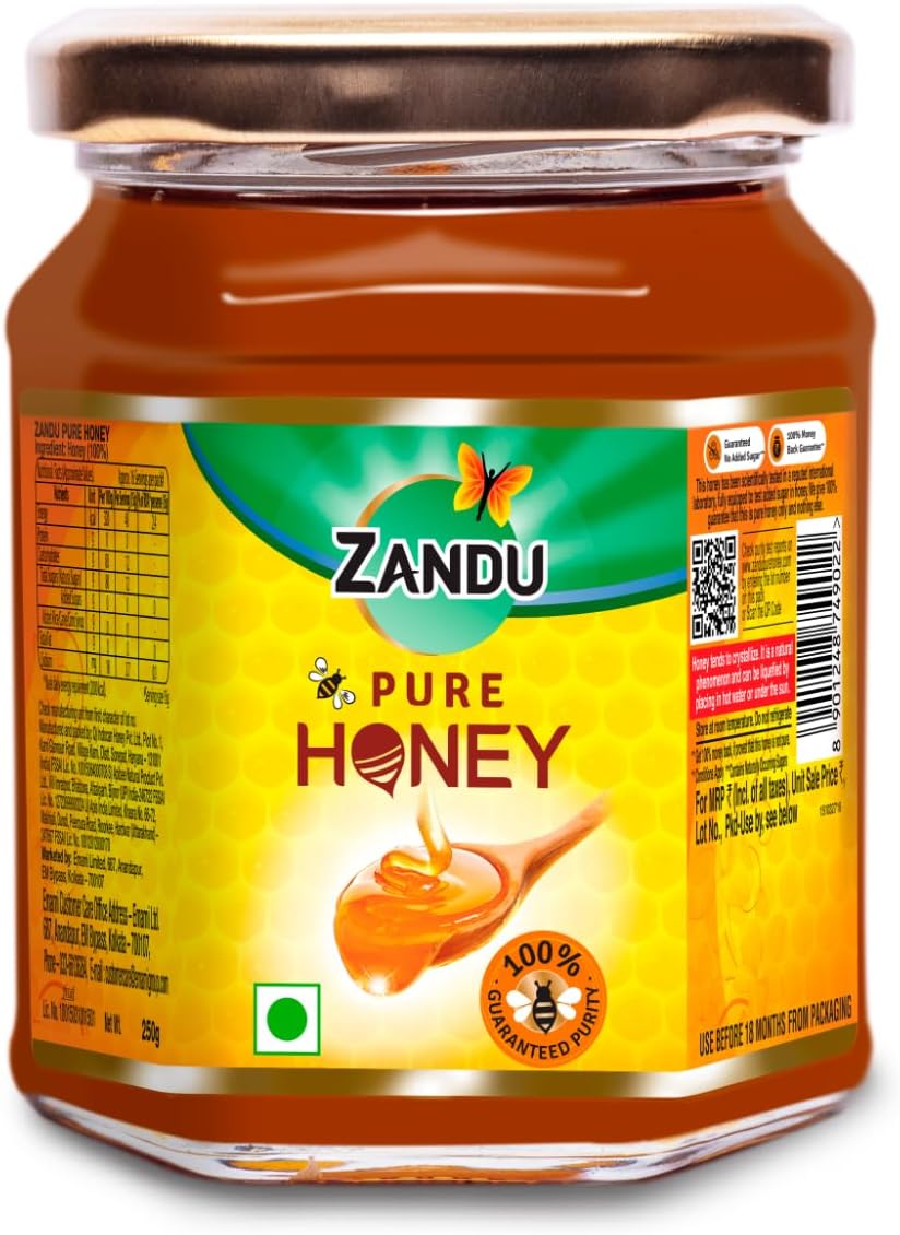 Zandu Pure Honey, 250g