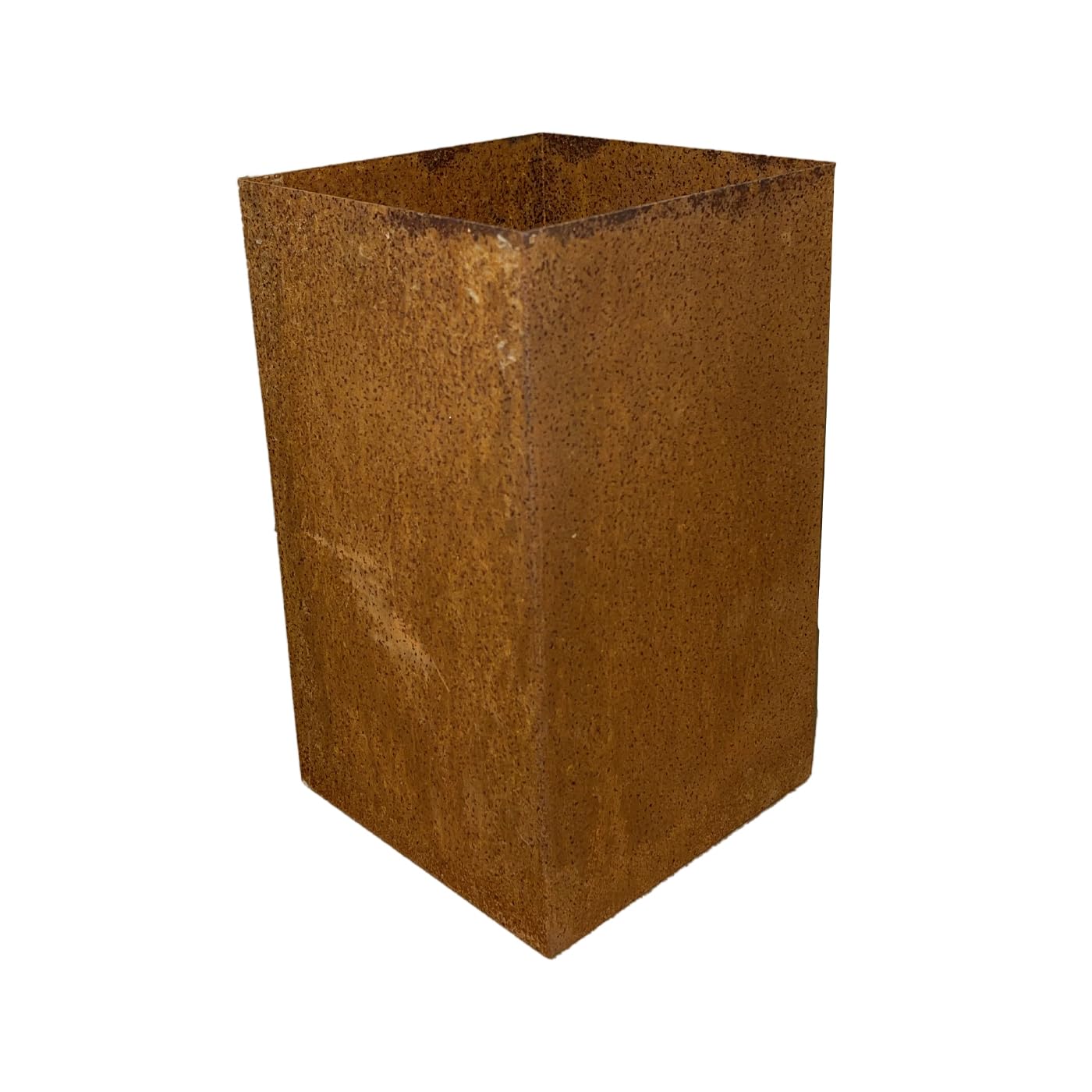 CORE PLANTER - Modern Steel Indoor and Outdoor Plant Pot Herb Garden Planter Succulent Pot Window Planter With Drainage Hole | (Corten, Mini Tower)