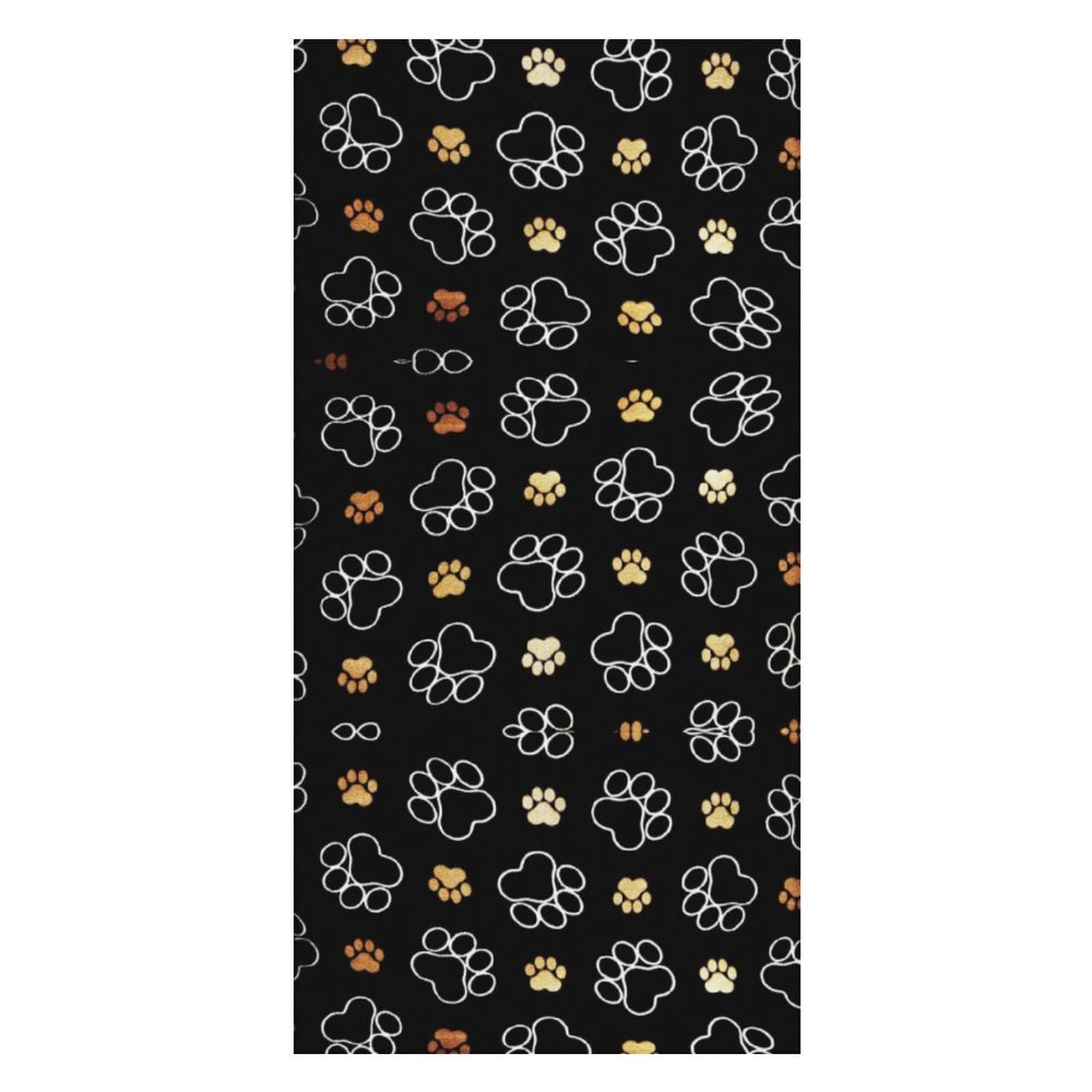 LWORZIIB Beach Towel, Dog Paw Prints Bath Towel, Pool Towel Great for Gym Swimming 80 X 160cm