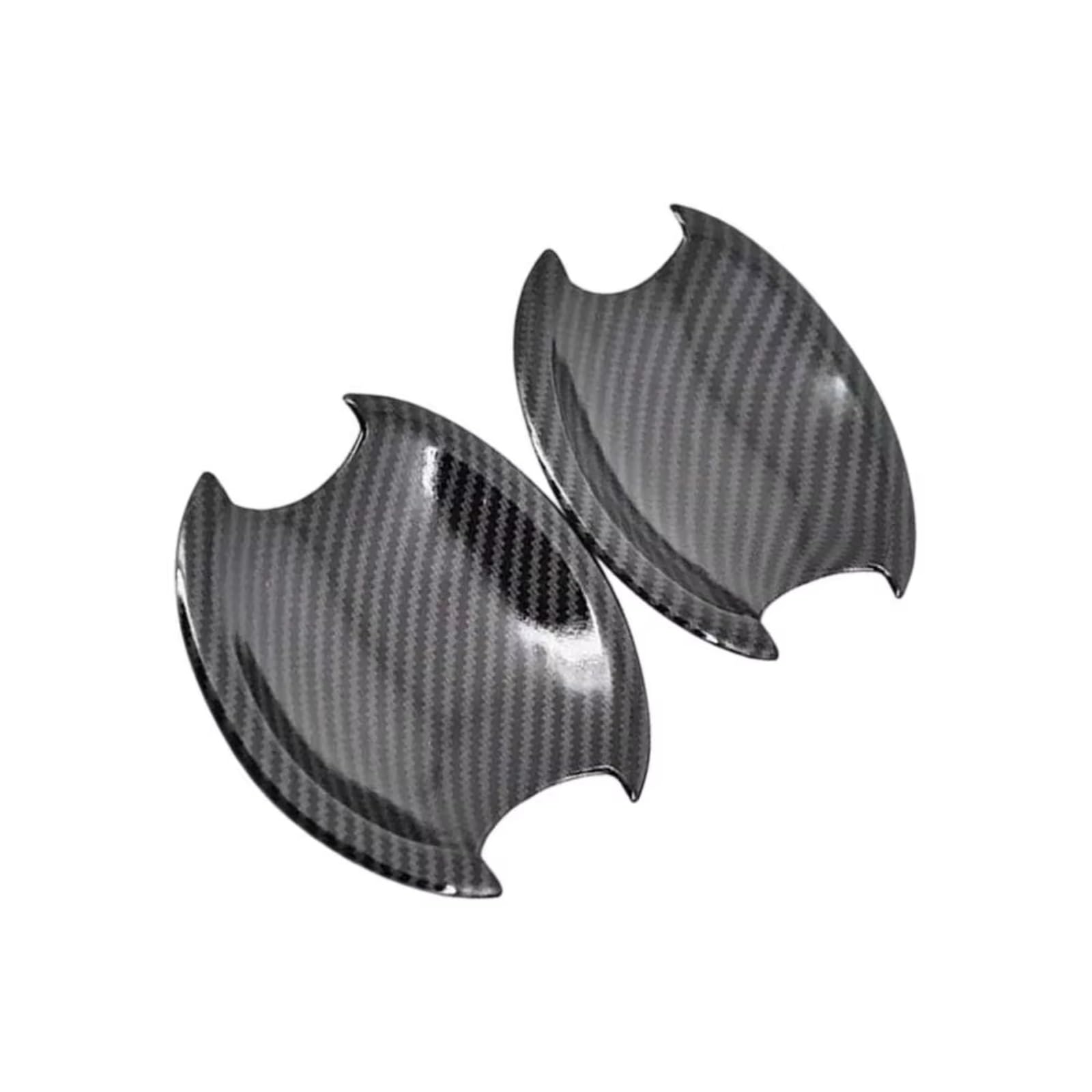 Qdzvalumv Carbon Bowl Car Door Handles Cover Shell Compatible With Nissan For Xterra 2005-2015 Car Exterior Door Handle Cover Decoration Styling Accessories Set(Carbon Bowl)