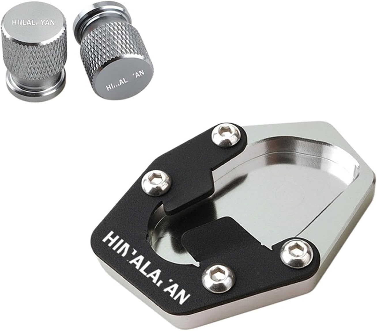 Motorcycle Kickstand Enlarge Plate For Himalaya 450 2024 2025 Motorcycle Enlarged Kickstand Extension Plate Pad Foot Side Bracket Accessories