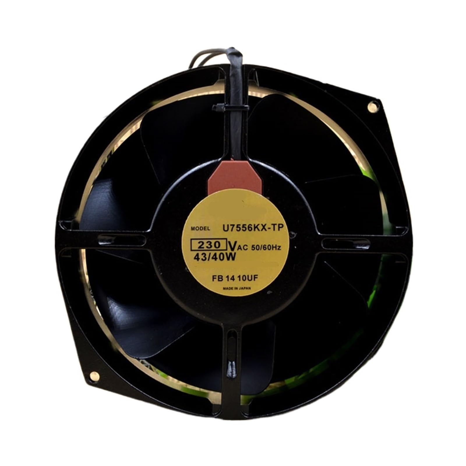 Ventilateur AC 230V 17cm U7556KX-TP à fort débit d'air contre la surchauffe