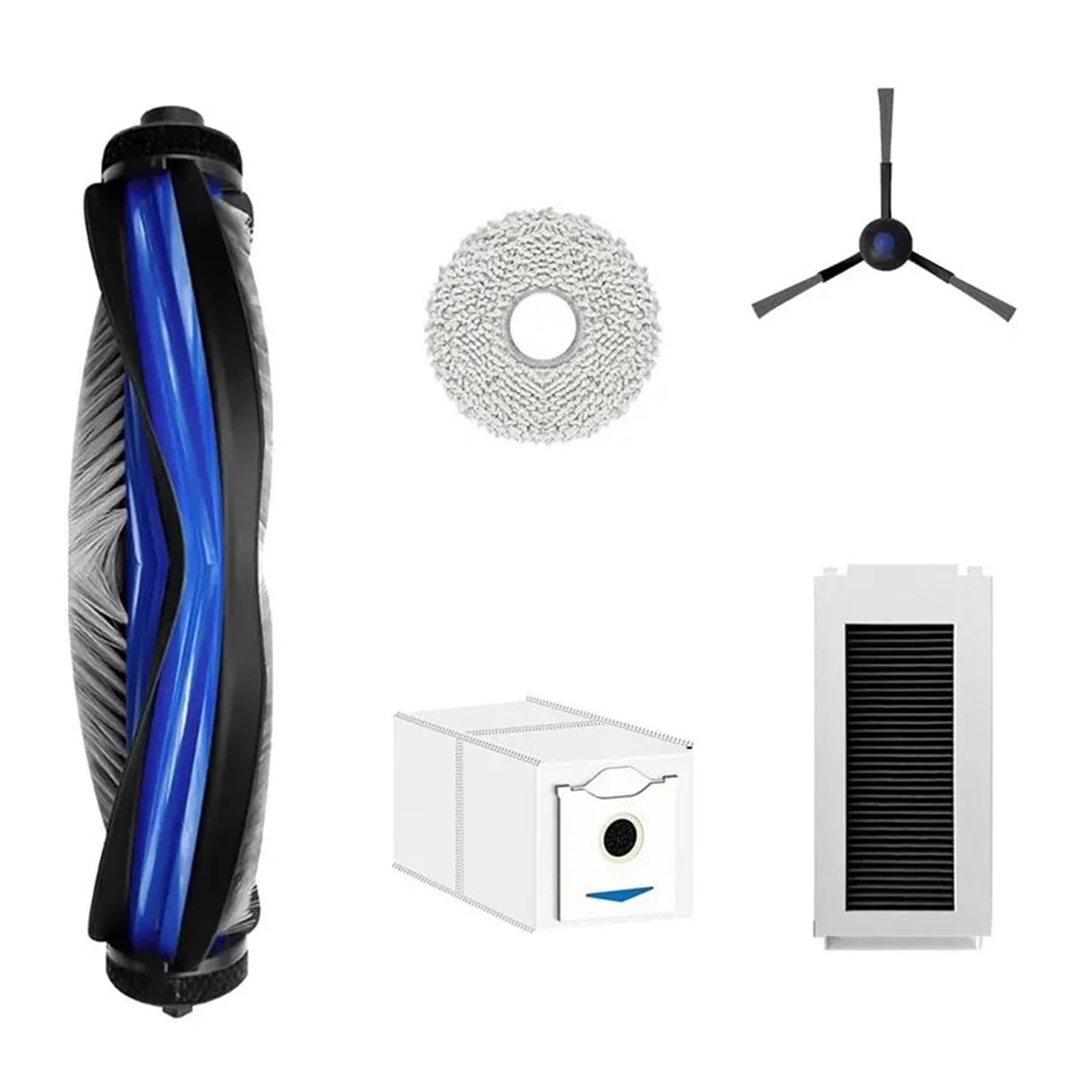 Compatibile Con Ecovacs, Aspirapolvere Robot N30 Pro, Filtri Con Spazzola Laterale Principale, Sacchetti For La Polvere In Tessuto