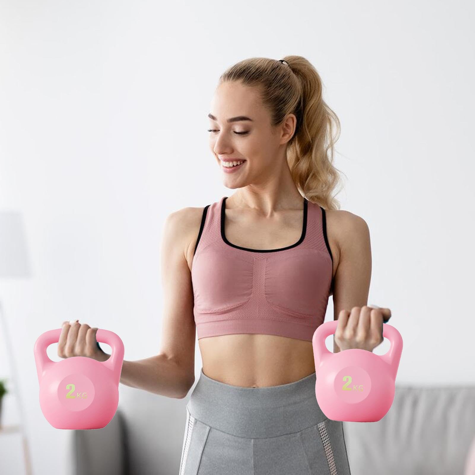 Kettlebells, kettlebells | Équipement d'entraînement pour femme – Entraînement de préhension et de force, kettlebells, haltères, exercice, gym, fitness, équipement d'entraînement complet du corps,