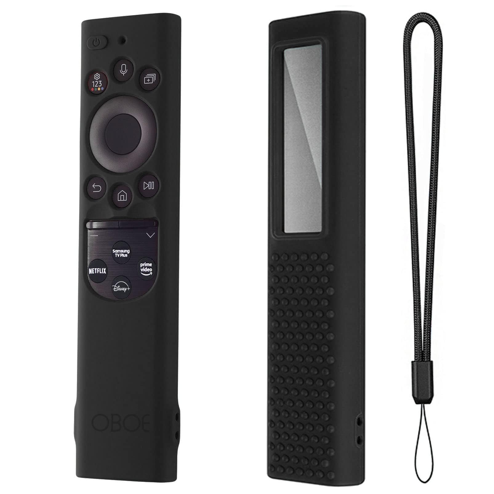 OBOE Silicone TV Remote Cover for Samsung Remote BN59-01311 QLED, Black — Amazon image 25