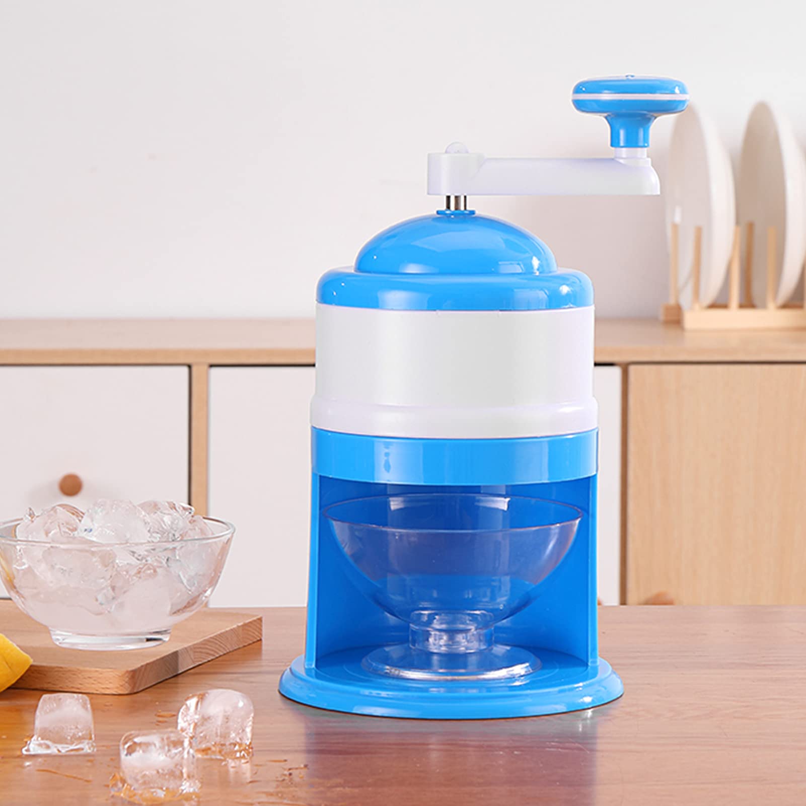 Broyeur à Glace Manuel Domestique Machine à Glace Pilée à la Main Broyeur à Glace Manuel Domestique Machine à Glace Pilée à la Main