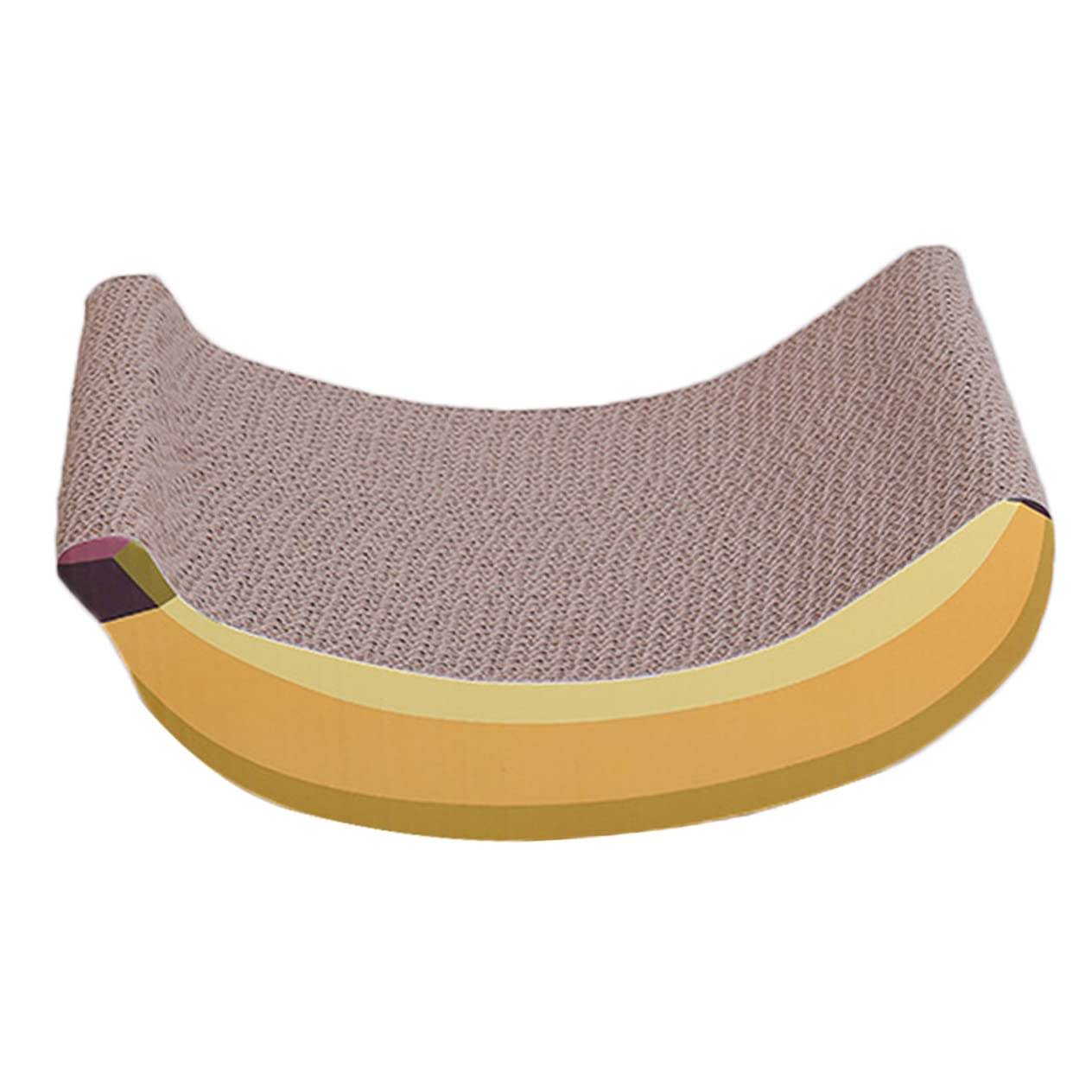 UPKOCH 2 Piezas Tablero Rascador de Cartón Ondulado Forma de para Gatos Juguete y Práctico para Entretenimiento de Gatitos para Muebles