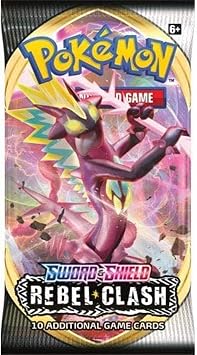 Pokemon TCG Sword & Shield-Rebel Clash Booster Pack