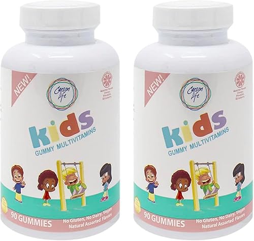 Carson Life Gomitas multivitamínicas para niños - Paquete de 2