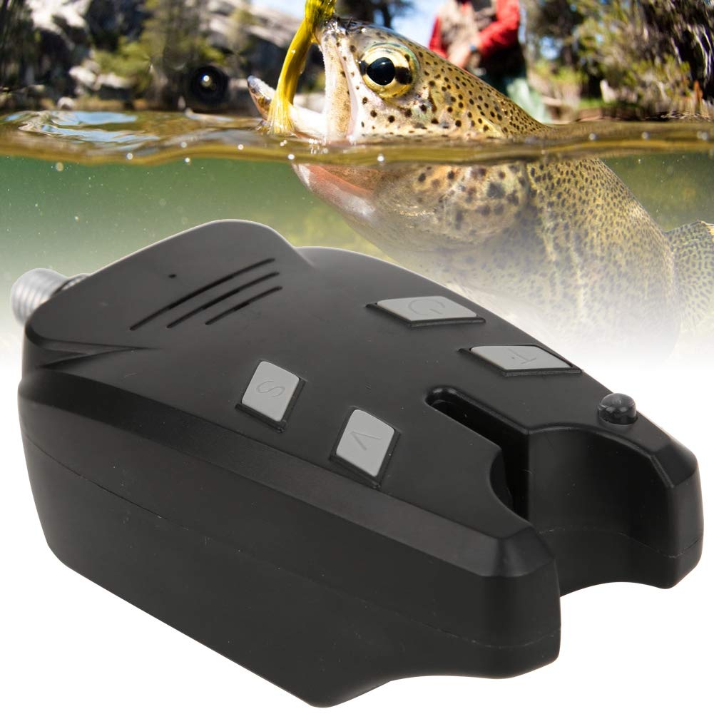 Allarme Digitale Wireless Per Pesca Alla Carpa - Con LED, Sensibilità Regolabile E Ricevitore, Per Pesca Notturna