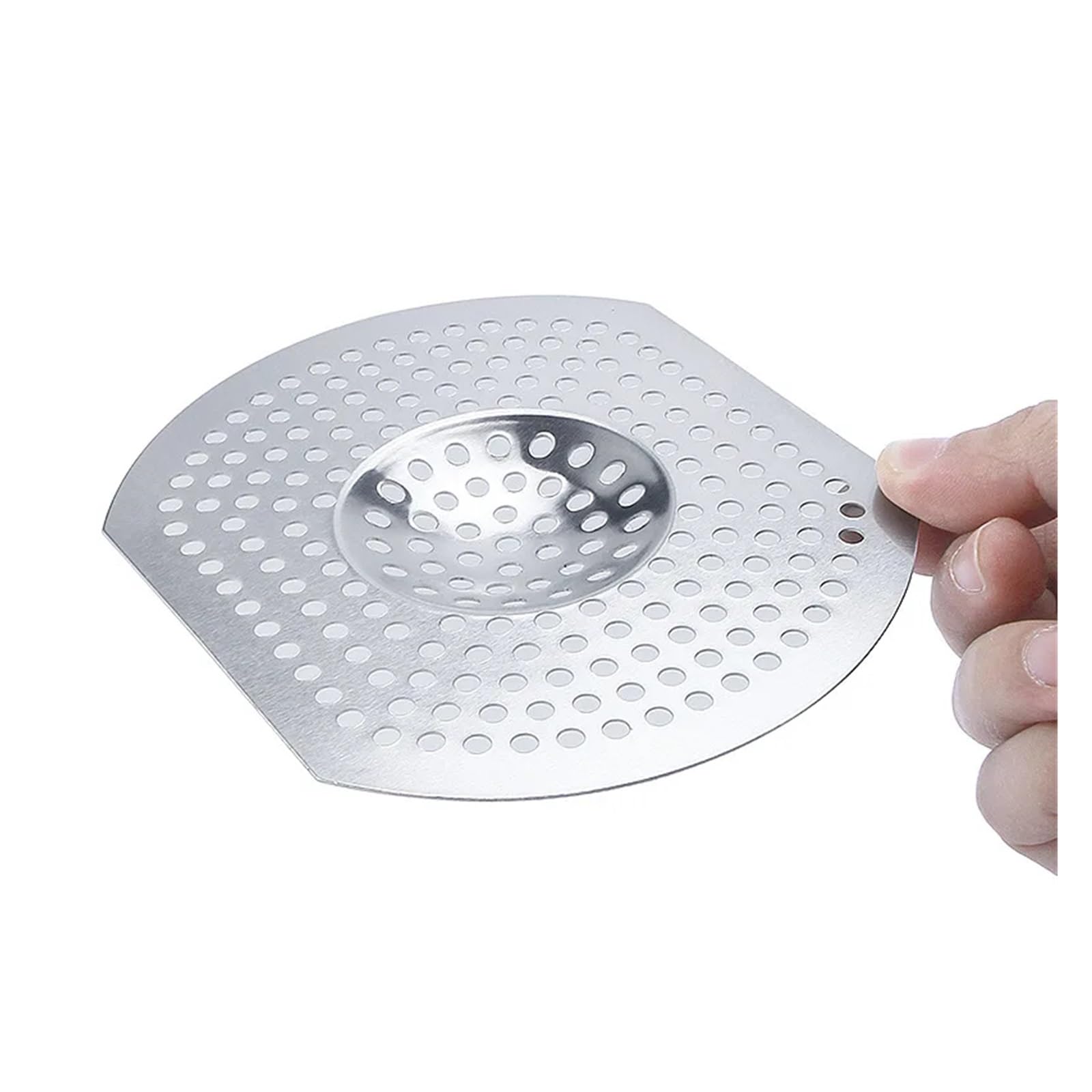 Aluminiowy filtr odpływowy do zlewu łapacz włosów korek filtr na odpady do kuchni i łazienki łatwy do czyszczenia idealny do wanien i skutecznej ochrony włosów przed grzechem