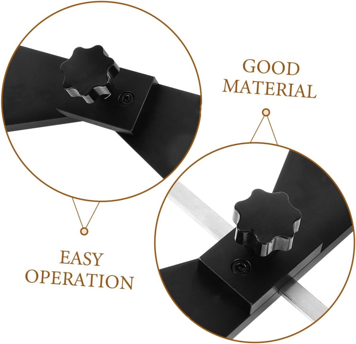 Kisangel Center Finder Centering Scriber Woodworking Marking Tool Accurate Carpenter Center Finding Gauge for Woodworking Layout and Measuring