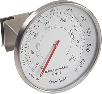 Adjustable Oven Temperature Gauge, 40°C to 320°C
