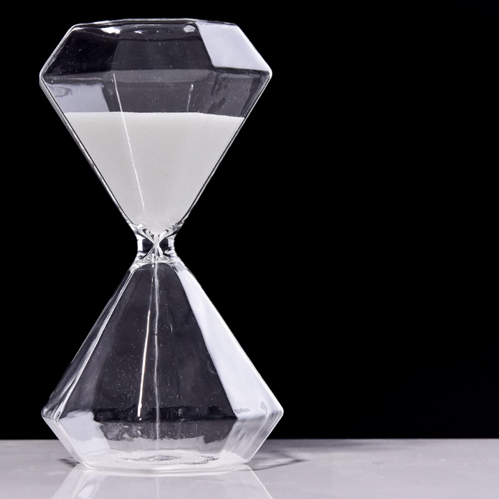 Temporizador de Arena portátil de 5, 15 y 30 Minutos, Grande, for niños, Oficina, Aula, Cocina, Juegos, Cepillo de Dientes, Reloj de Regalo ，Reloj de Arena(Wit,30 Minutes)