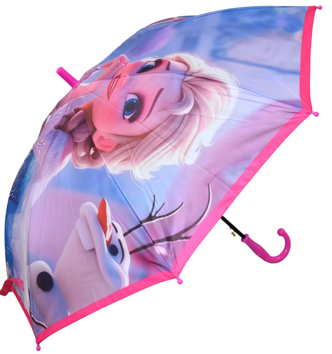 chaatewala ™ 3D Frozen Umbrella for Kids Girls, Elsa Chatri for Children, Princess Theme Umbrella Cartoon Umbrellas for Children Chaata for Girls Chaata for Rain, Chatri For Rain-picture-32
