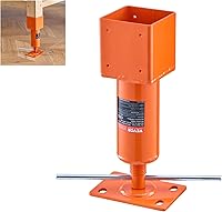 VEVOR 24,700 lbs Screw Jack Post: 13.2-18.7" Adjustable 4x4 Shore Jack for Basement Floor Leveling, Crawlspace Lifting