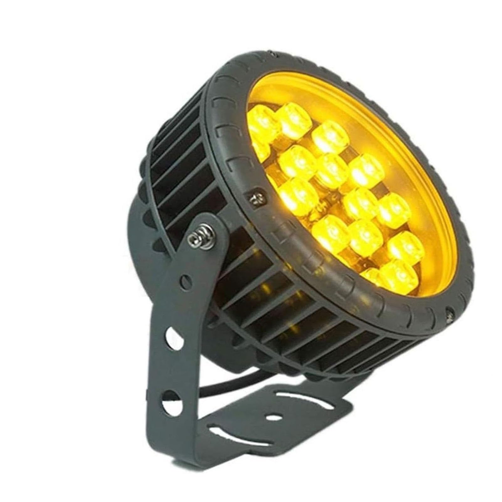 Proyector Giratorio - Lámparas De Paisaje, Foco De Luz LED De Haz De CA 85-265V, Focos LED Impermeables IP65, Iluminación De Caminos Y Árboles Para Patios Exteriores(Positive White Light,36W)