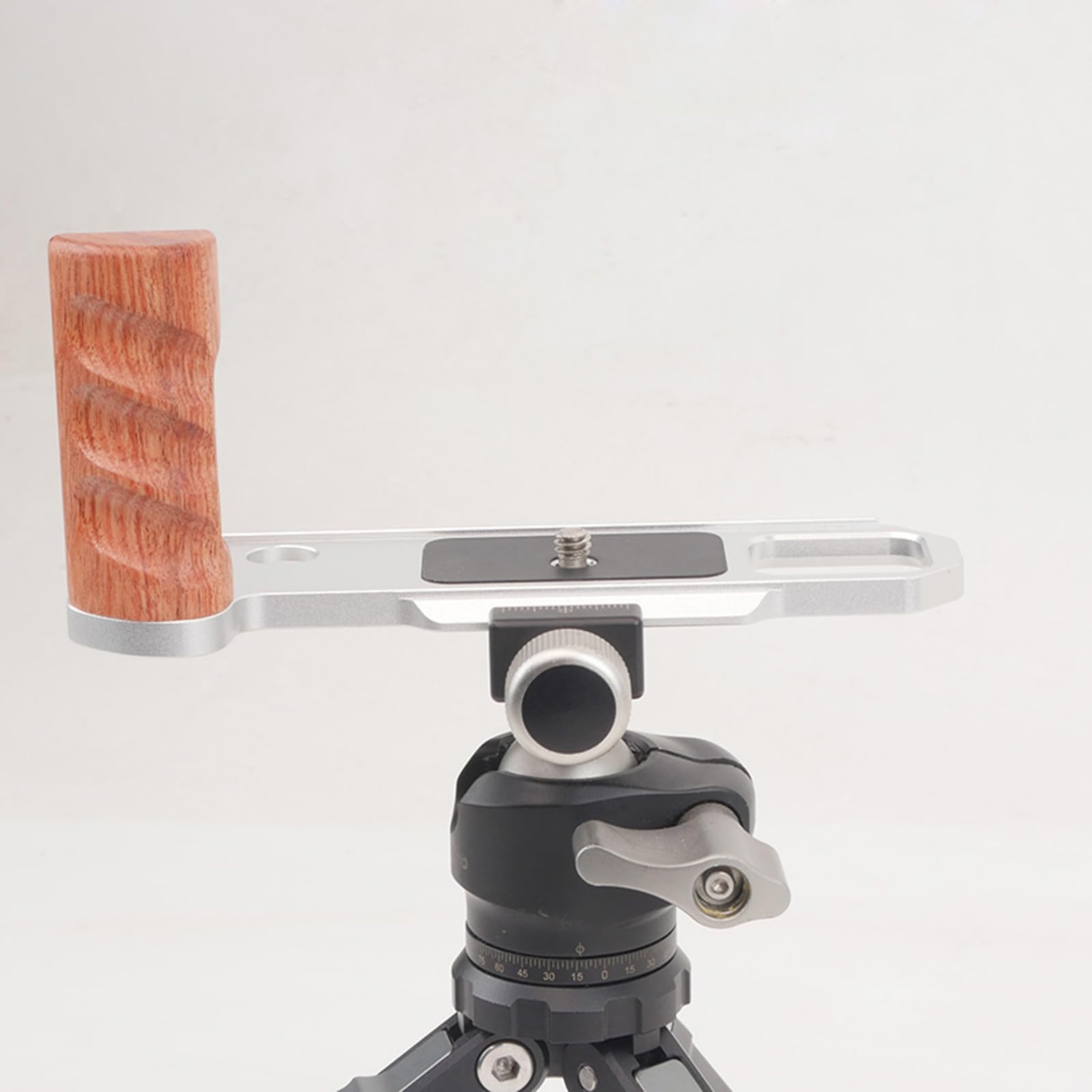 Amazon | SZZCNOX ソリッドウッドハンドルグリップ アルミニウム