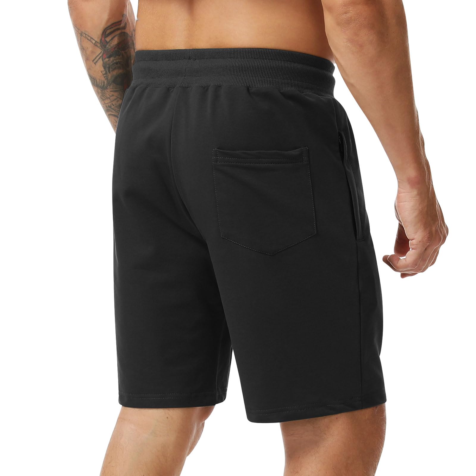 Suwangi Cargo Shorts Męskie Spodenki Bawełniane Letnie Bermudy Robocze