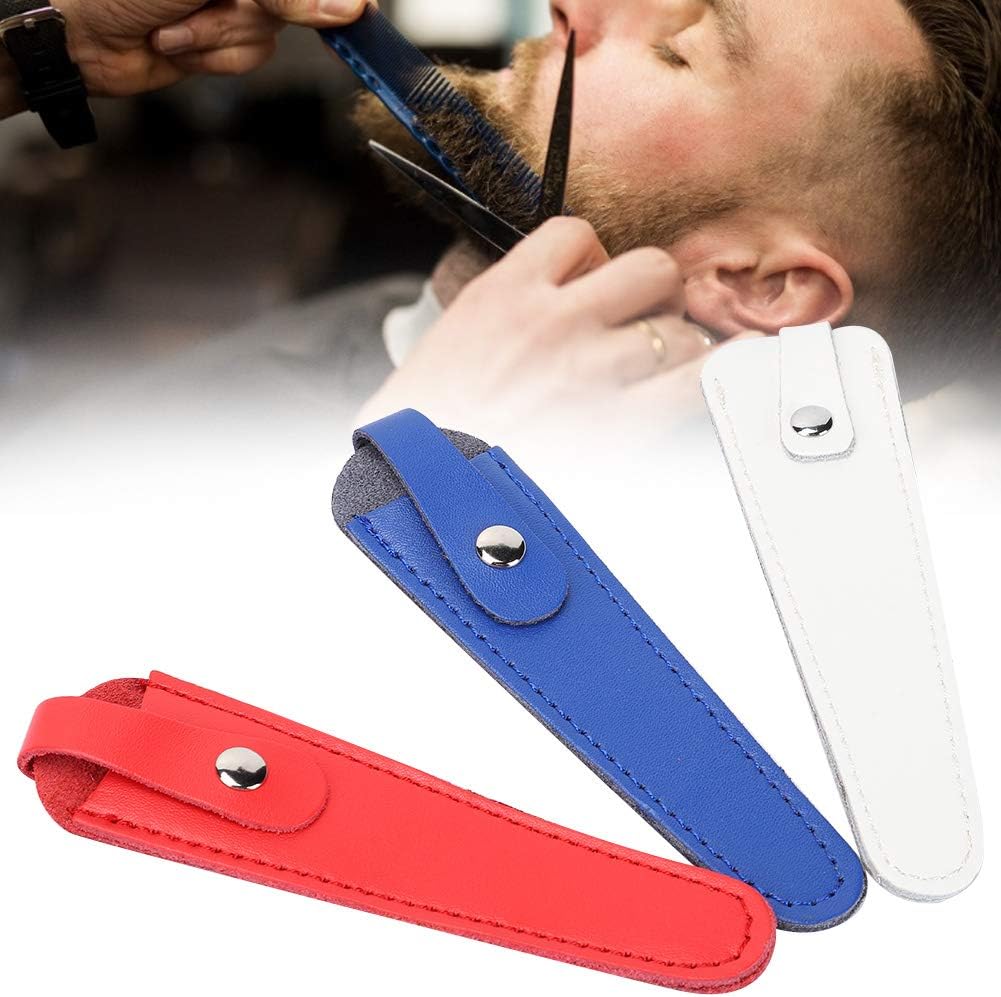 3pcs Professional Pouch Cases for Hairdressers Portable PU Leather Scissors Bag, Stylist Scissor Holder for Salon Hairdressing Sheath - Image 4