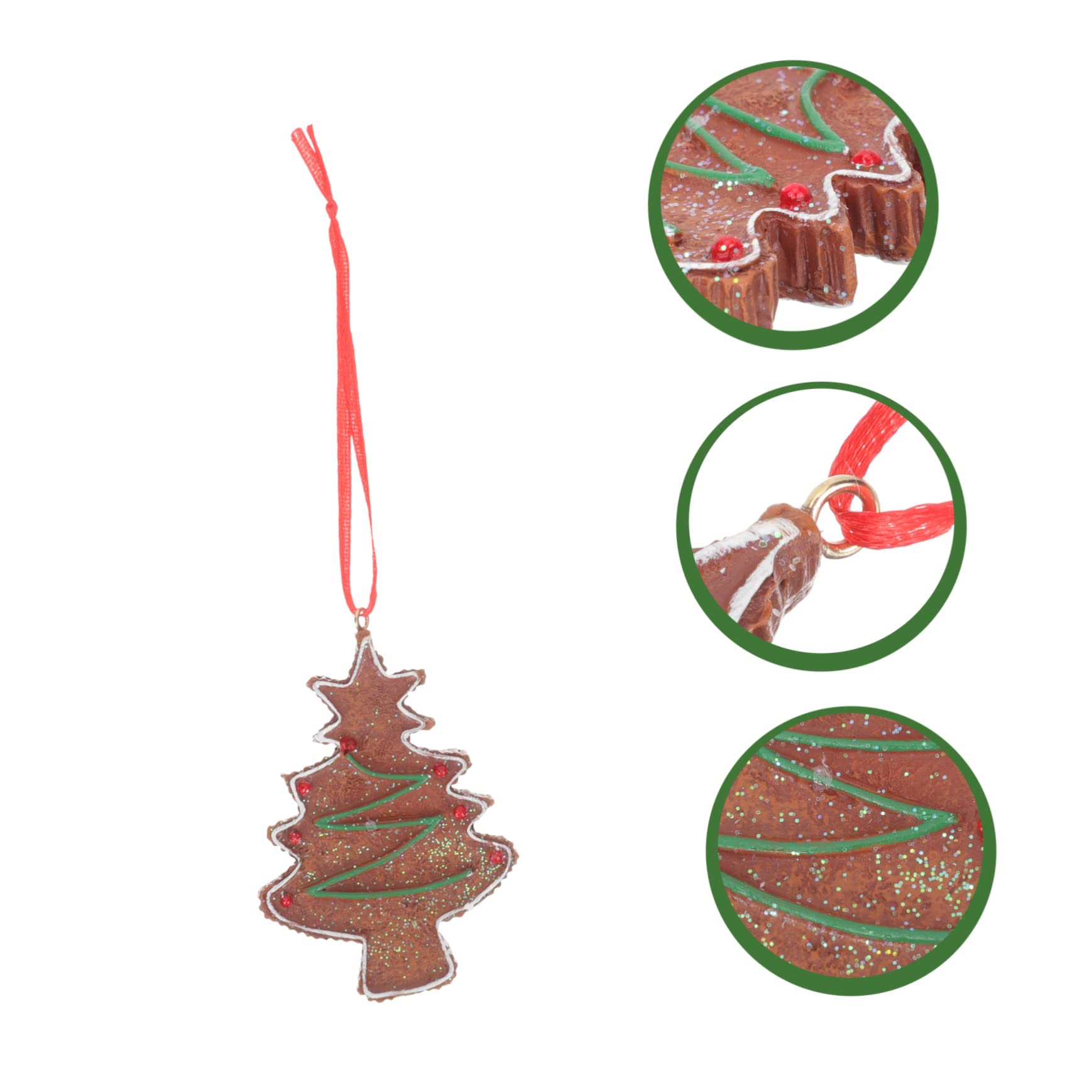 Alipis 4 Decorazioni Per Lalbero Di Natale in Stile Cartone Animato Ornamenti Pendenti Per Lalbero Di Natale Decorazioni Per La Casa