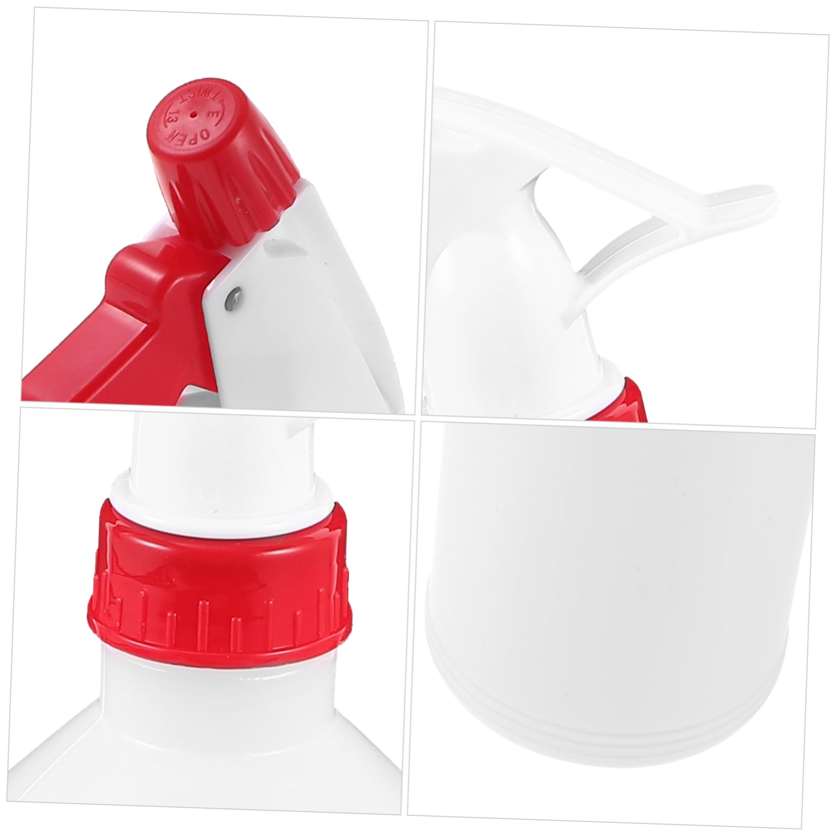 UKCOCO Botella Pulverizadora de Agua Vacía 500 Ml para Jardinería y Limpieza del Hogar, Pack 6 Unidades, Pulverizador Plástico Ergonómico Sellado para Uso en Salón y Color Aleatorio