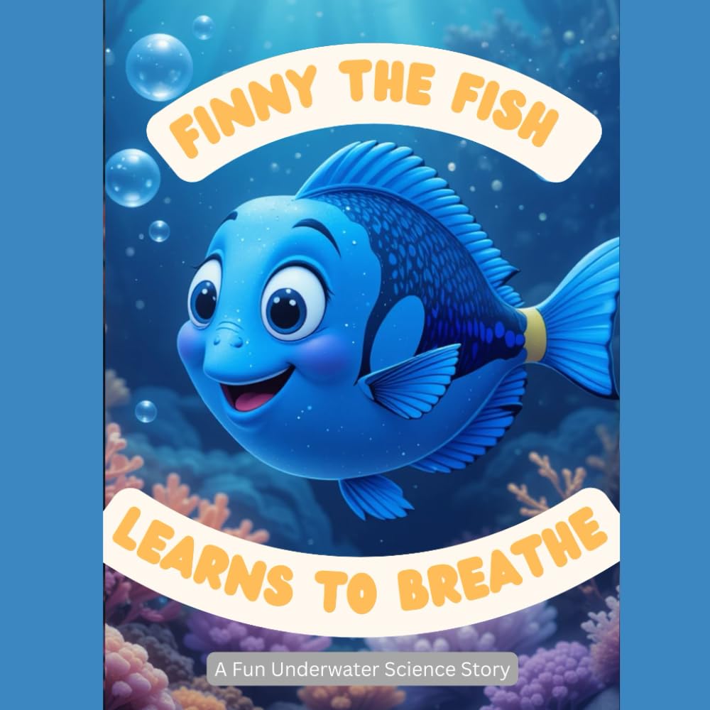 Finny The Fish Learns To breathe: A Fun Underwater Adventure For curious Kids