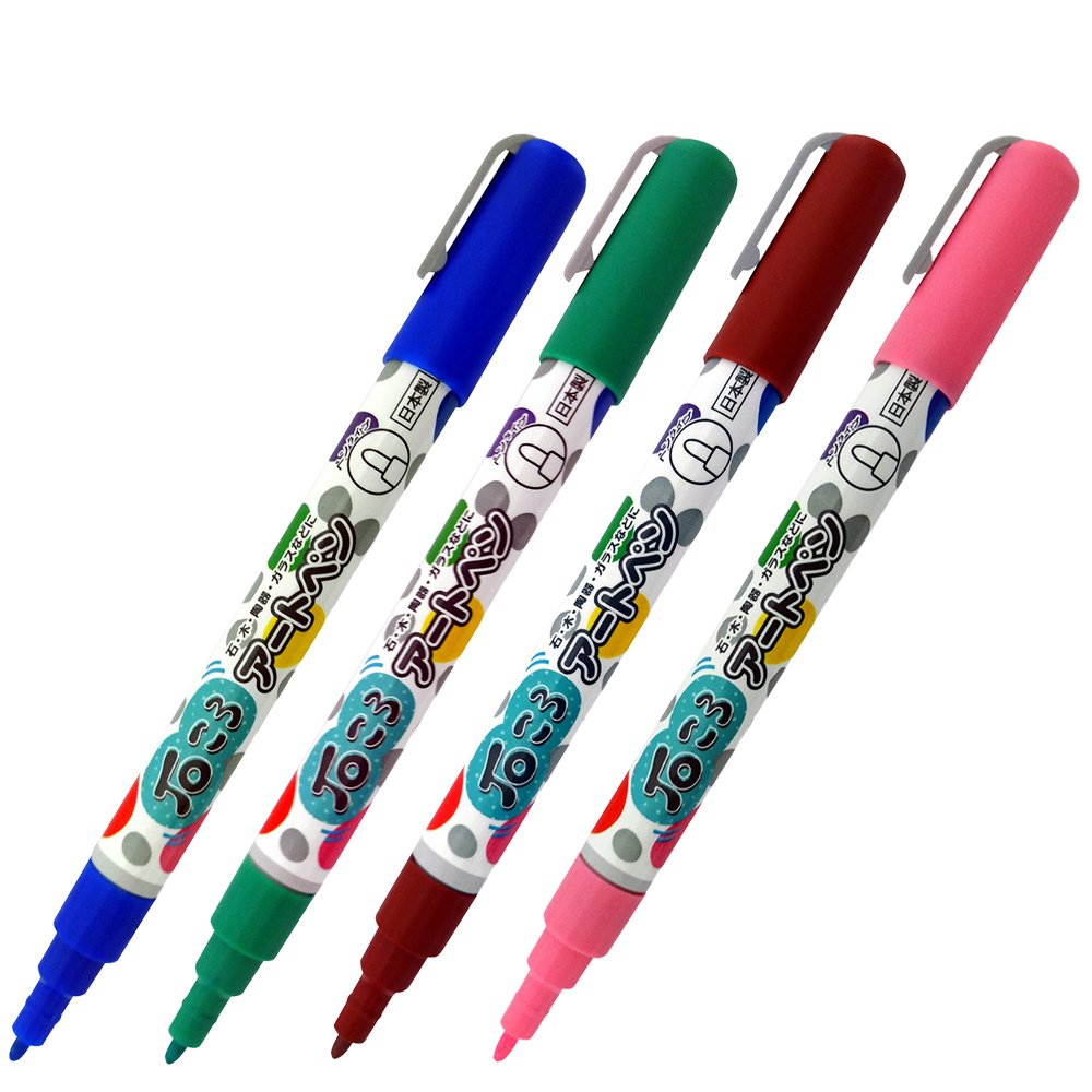 Amazon | 東山工業 アートマーカー 石ころアートペン EH16-2/4VB 4VB