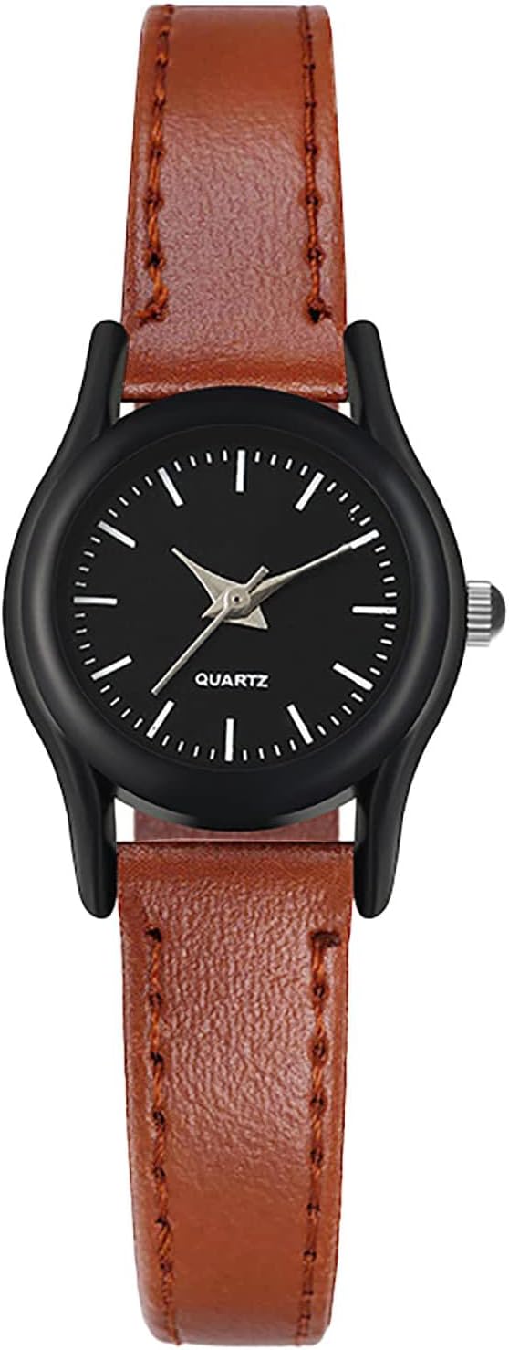 Simple Fashion Men's Watch Women's Watch PU Leather Strap Couple Watch