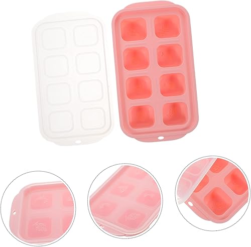 Miniatura 3 de MUCKLILY Silicone Cake Mold Molde De Para Chocolate Ice Ball Mold Cookie Press Mold Silicone Molds for Baking Silicone Mold Tray Pink Bakeware