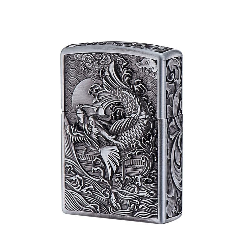 Funda de metal para encendedor que renueva tu carcasa vieja